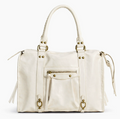 White Vintage City Bag - Elsa